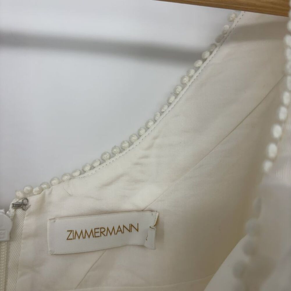 Zimmermann Ruffle Lace Mini Dress - Picture 3 of 4